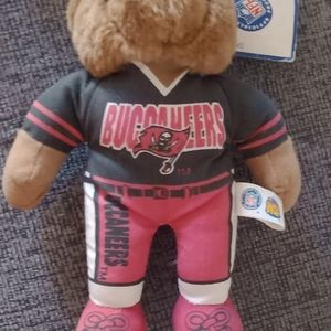 Vintage Tampa Bay Buccaneers Teddy Bear 1997 with tags!!